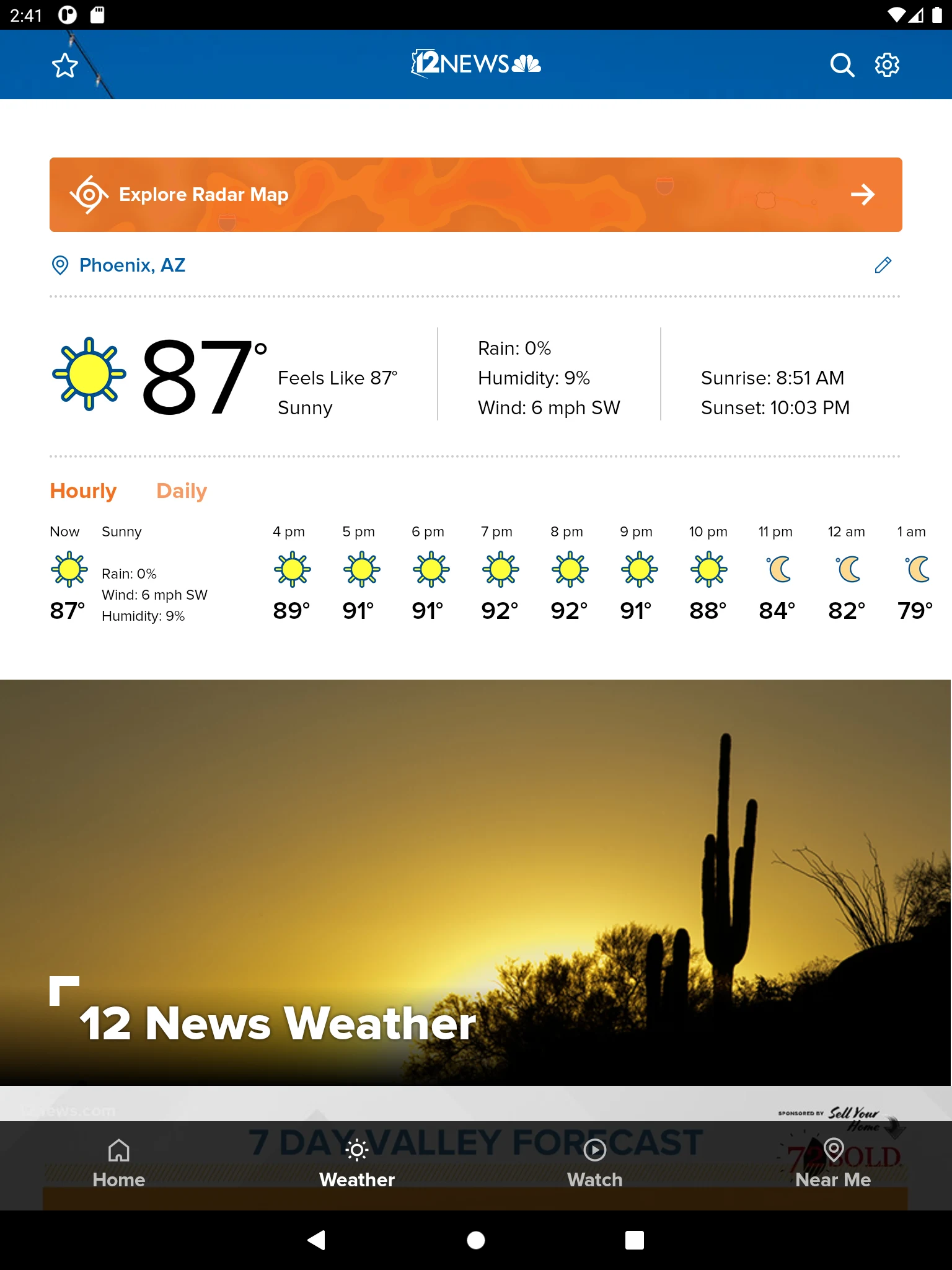 12 News KPNX Arizona screenshot